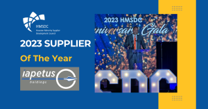 houston minority supplier development council iapetus holdings supplier of the year